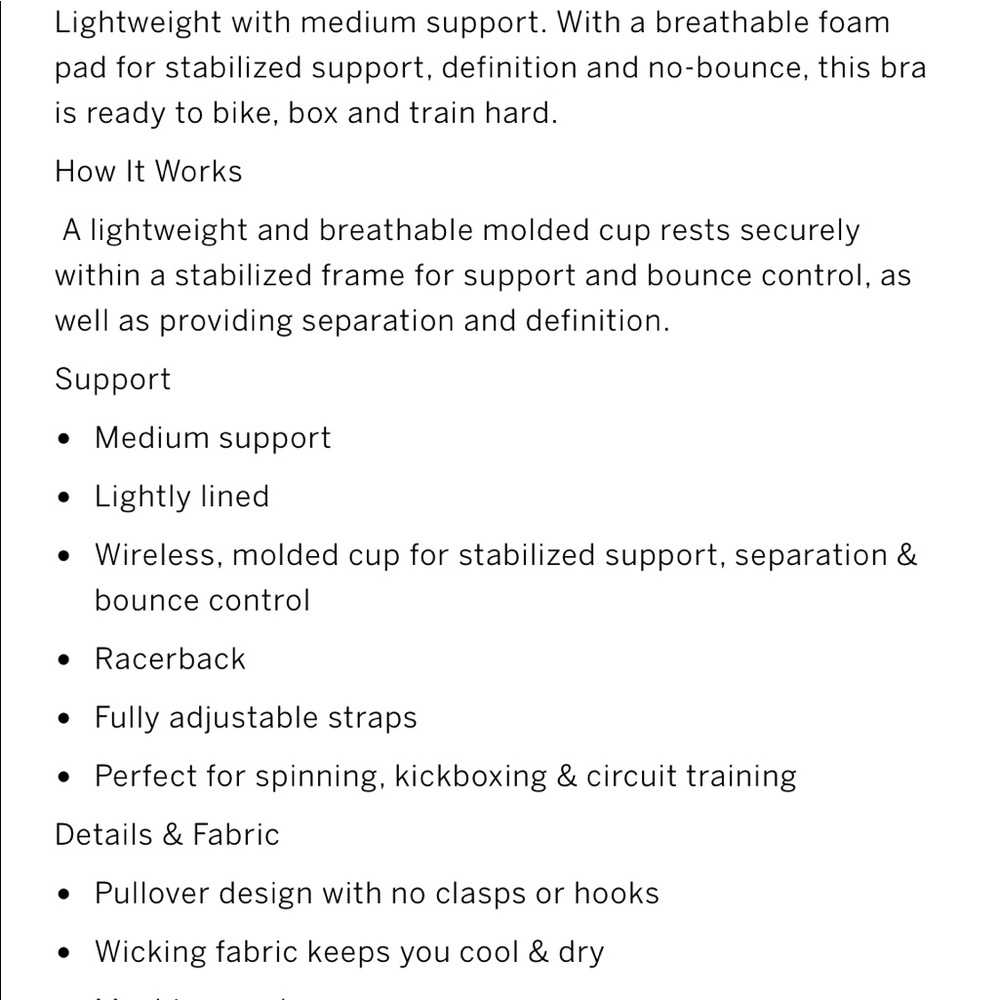 Victoria secret sport caged 32C - Picture 4 of 7